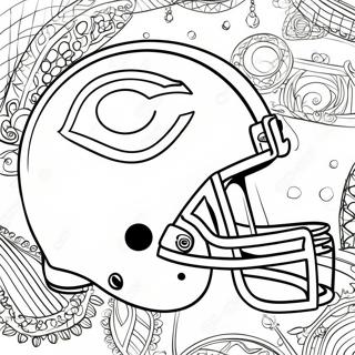 Pagina Para Colorear El Logo De Los Chicago Bears 85852-26707