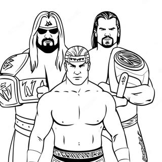 Pagina Para Colorear De Wwe 86360-27138