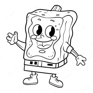 Pagina Para Colorear De Spongebob De Halloween 87106-27690