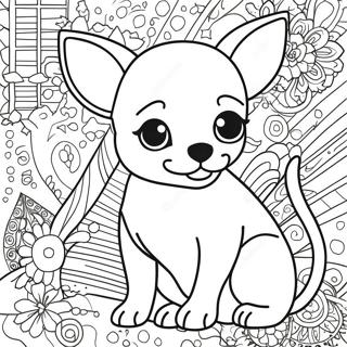 Pagina Para Colorear De Chihuahua 87491-27983