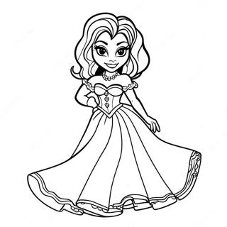 Clawdeen Wolf Monster High Páginas para colorear