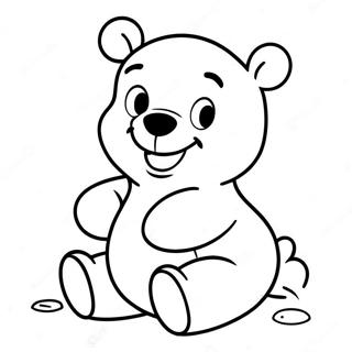 Pagina Para Colorear Del Bebe Winnie The Pooh 88056-28602