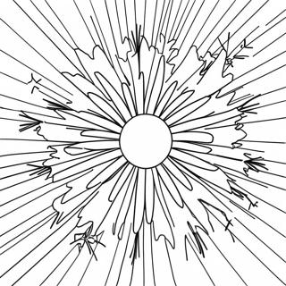 Pagina Para Colorear De Fuegos Artificiales Brillantes En El Cielo 88495-28946