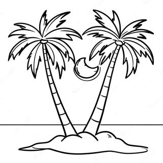 Pagina Para Colorear Palma Con Coco 89062-29385