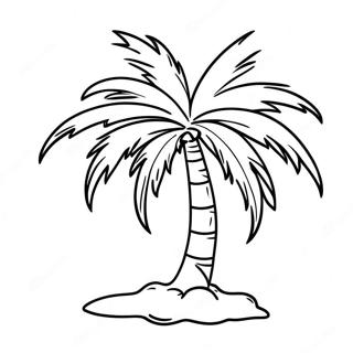 Pagina Para Colorear Palma Con Coco 89062-29388