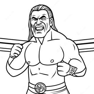 Pagina Para Colorear De Leyendas De Wwe En Accion 89577-29787