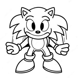 Sonic Mania Páginas Para Colorear