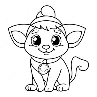 Elf Pets Páginas Para Colorear