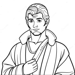 Pagina Para Colorear De Jose Con Abrigo Colorido 90377 30399