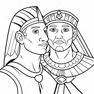 Pagina Para Colorear De Jose Y El Faraon 90379 30407