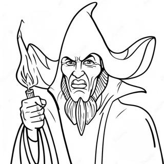 Pagina Para Colorear De Hechicero Malvado 90765-30706