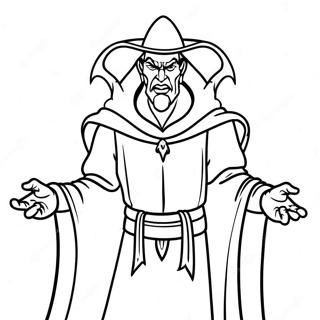 Pagina Para Colorear De Hechicero Malvado 90765-30707