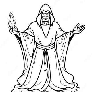 Pagina Para Colorear De Hechicero Malvado 90765-30708