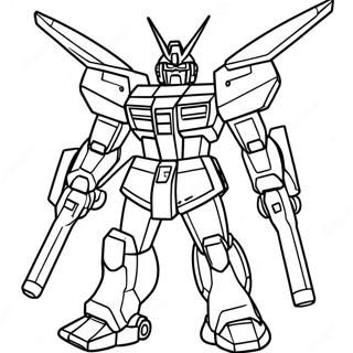 Pagina Para Colorear De Gundam 91379-31243