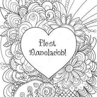 Pagina Para Colorear De Afirmacion Positiva 91482-31327