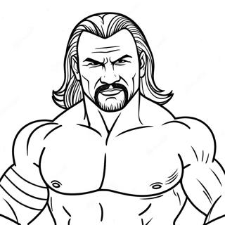 Pagina Para Colorear Leyendas De Wwe 91535-31377