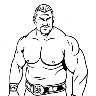 Pagina Para Colorear Leyendas De Wwe 91535-31378