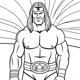Pagina Para Colorear Leyendas De Wwe 91535-31379
