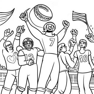 Pagina Para Colorear Del Espectaculo De Medio Tiempo Del Super Bowl 92147 31858