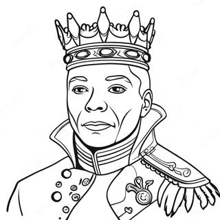 Pagina Para Colorear De King Von Con Atuendo Elegante 92404-32053
