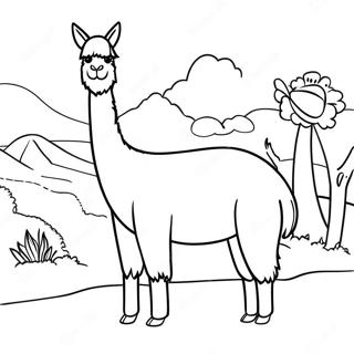 Llama Llama Páginas Para Colorear