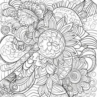 Pagina Para Colorear Patrones Excentricos 92816-32379