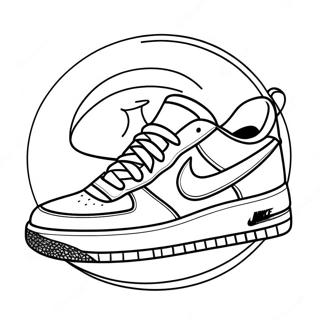 Pagina Para Colorear Del Logo De Nike 9289-1396