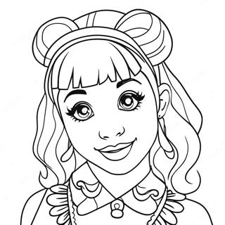 Pagina Para Colorear De Melanie Martinez 93815-33142