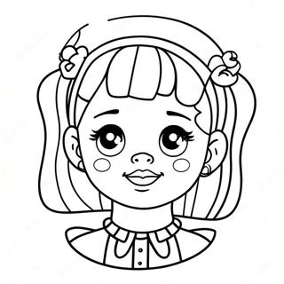 Pagina Para Colorear De Melanie Martinez 93815-33143