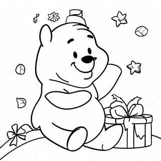 Winnie The Pooh Navidad Páginas Para Colorear