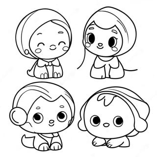 Pagina Para Colorear De Personajes Lindos De La Pelicula Migracion 94335-33629