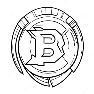 Pagina Para Colorear Del Logo De Los Bruins 95003-34258