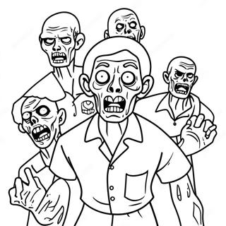 Pagina Para Colorear De Zombies 2 95105-34338