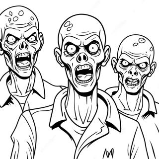 Pagina Para Colorear De Zombies 2 95105-34339