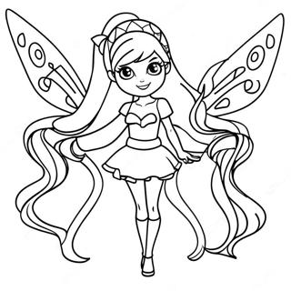 Winx Club Páginas Para Colorear