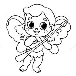 Cupido Páginas Para Colorear