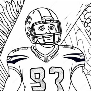 Pagina Para Colorear De Un Jugador De Los Seahawks En Accion 96491-35458