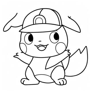 Ash Pokémon Páginas Para Colorear