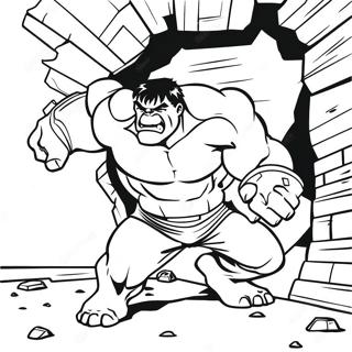 Hulk Páginas Para Colorear