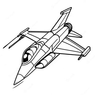 Pagina Para Colorear De Un Caza En Vuelo 96877-35925