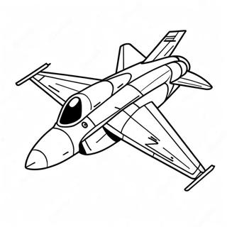 Pagina Para Colorear De Un Caza En Vuelo 96877-35928