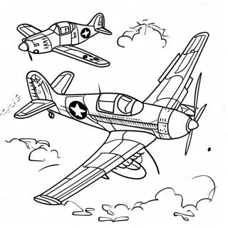 Pagina Para Colorear De Avion Militar 96879-35936