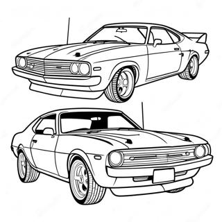 Pagina Para Colorear De Diseno Clasico De Coche Jdm 96903-35783