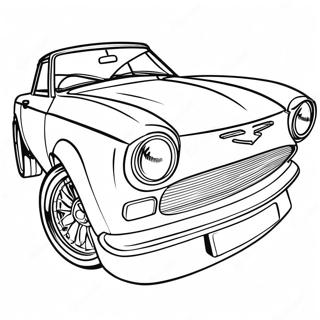 Pagina Para Colorear De Diseno Clasico De Coche Jdm 96903-35951