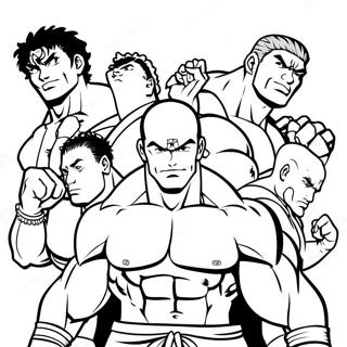 Pagina Para Colorear De Baki Y Amigos 97108 36109