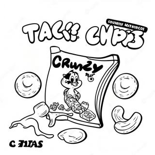 Pagina Para Colorear De Papas Takis Crujientes 97238 36209