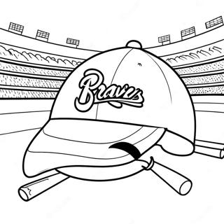 Pagina Para Colorear De Los Atlanta Braves 97491-36398