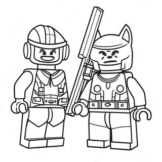 Lego Fortnite Páginas Para Colorear