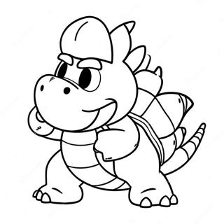 Pagina Para Colorear De Bowser Jr 98085-36996