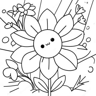 Las Lluvias De Abril Traen Flores De Mayo Páginas para colorear